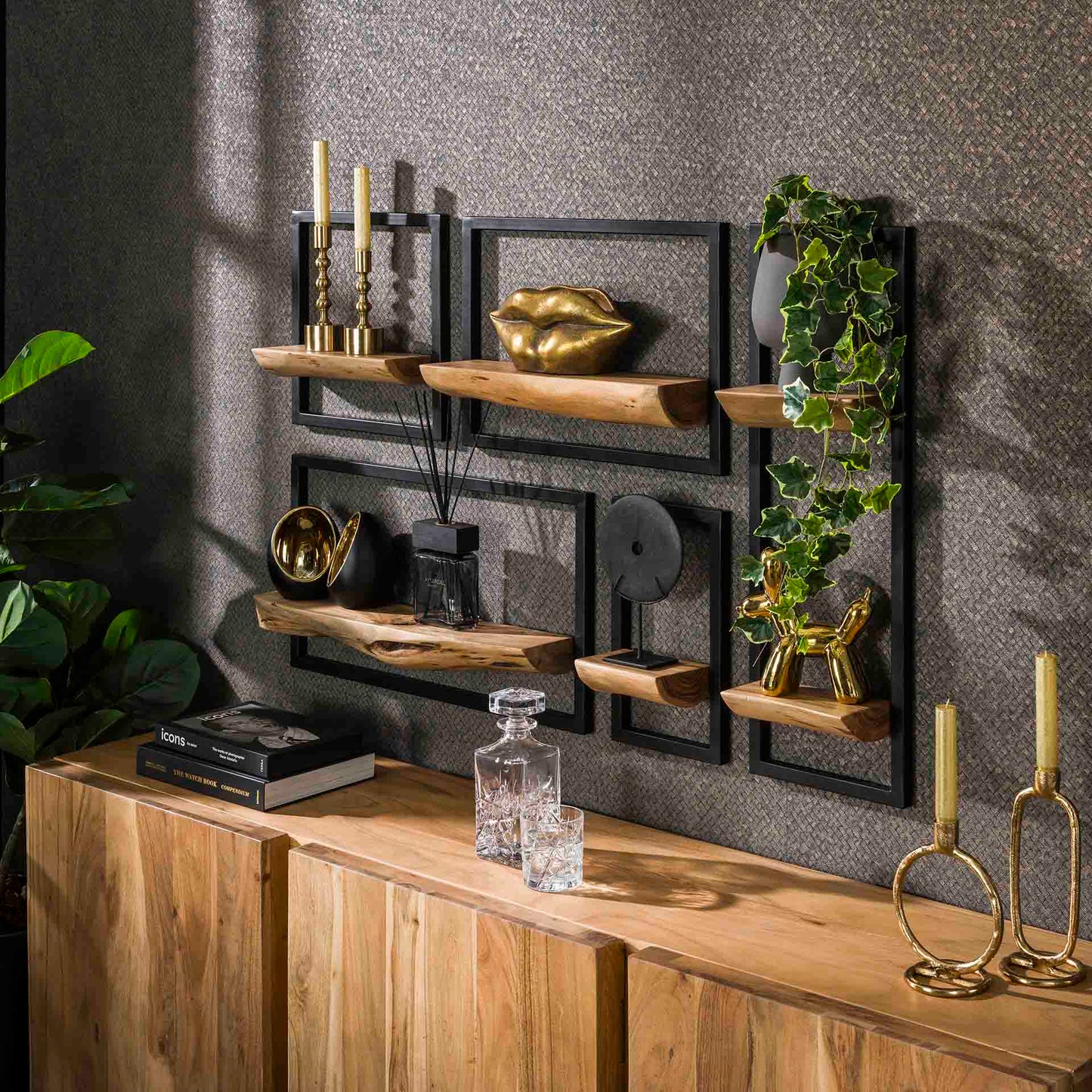 Etagère bois 2584