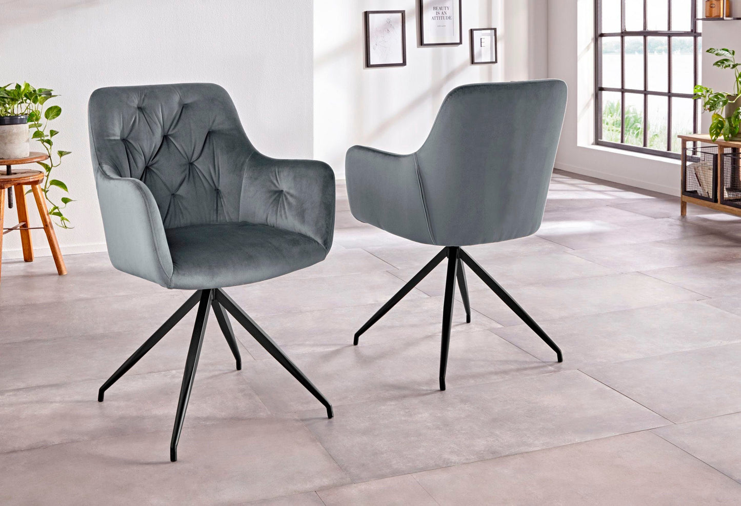 Chaises pivotantes "Set One By Mustering"