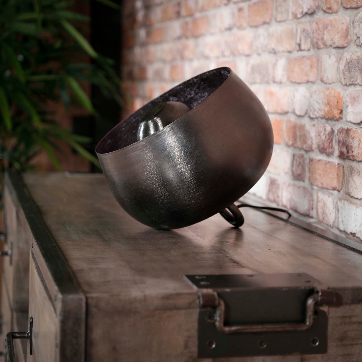 Lampe à poser panier 7682