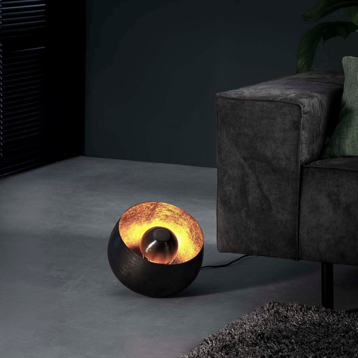 Lampe à poser panier 7682