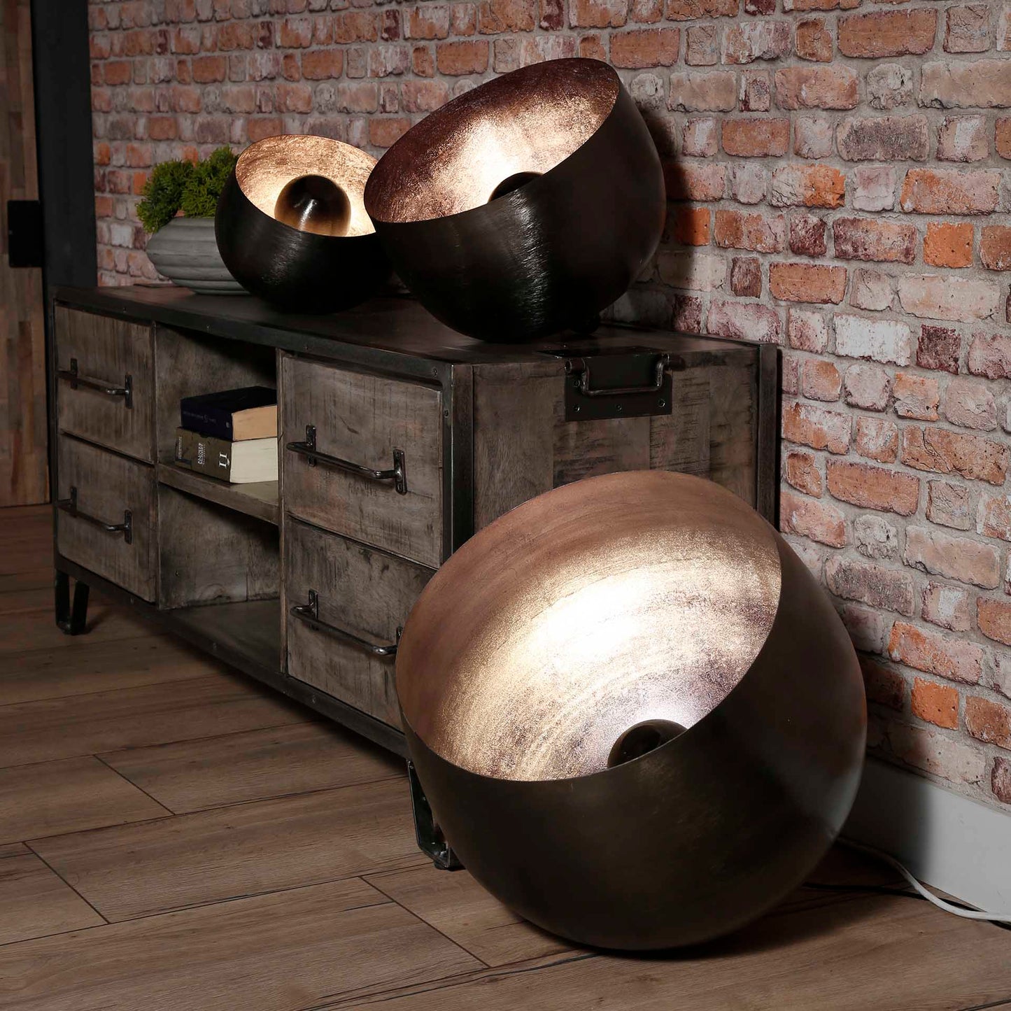 Lampe à poser panier 7686