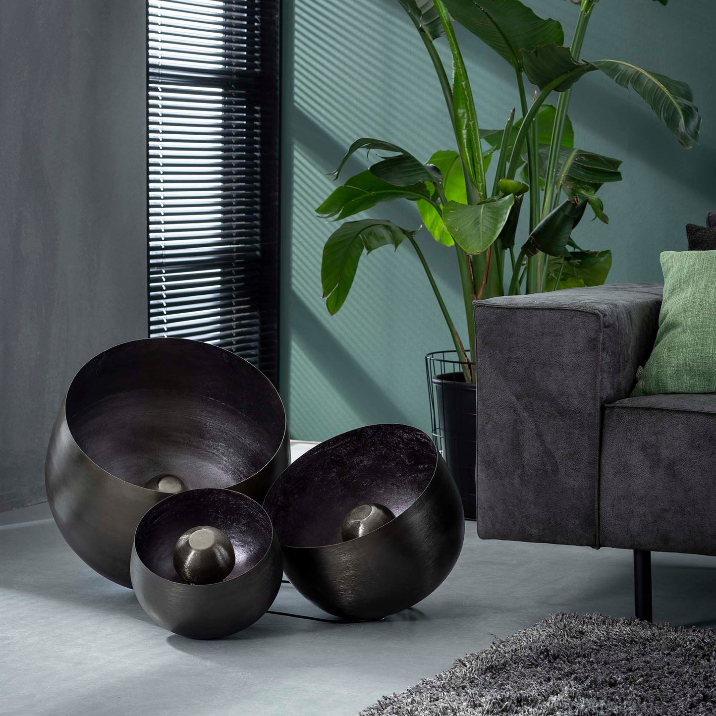 Lampe à poser panier 7686