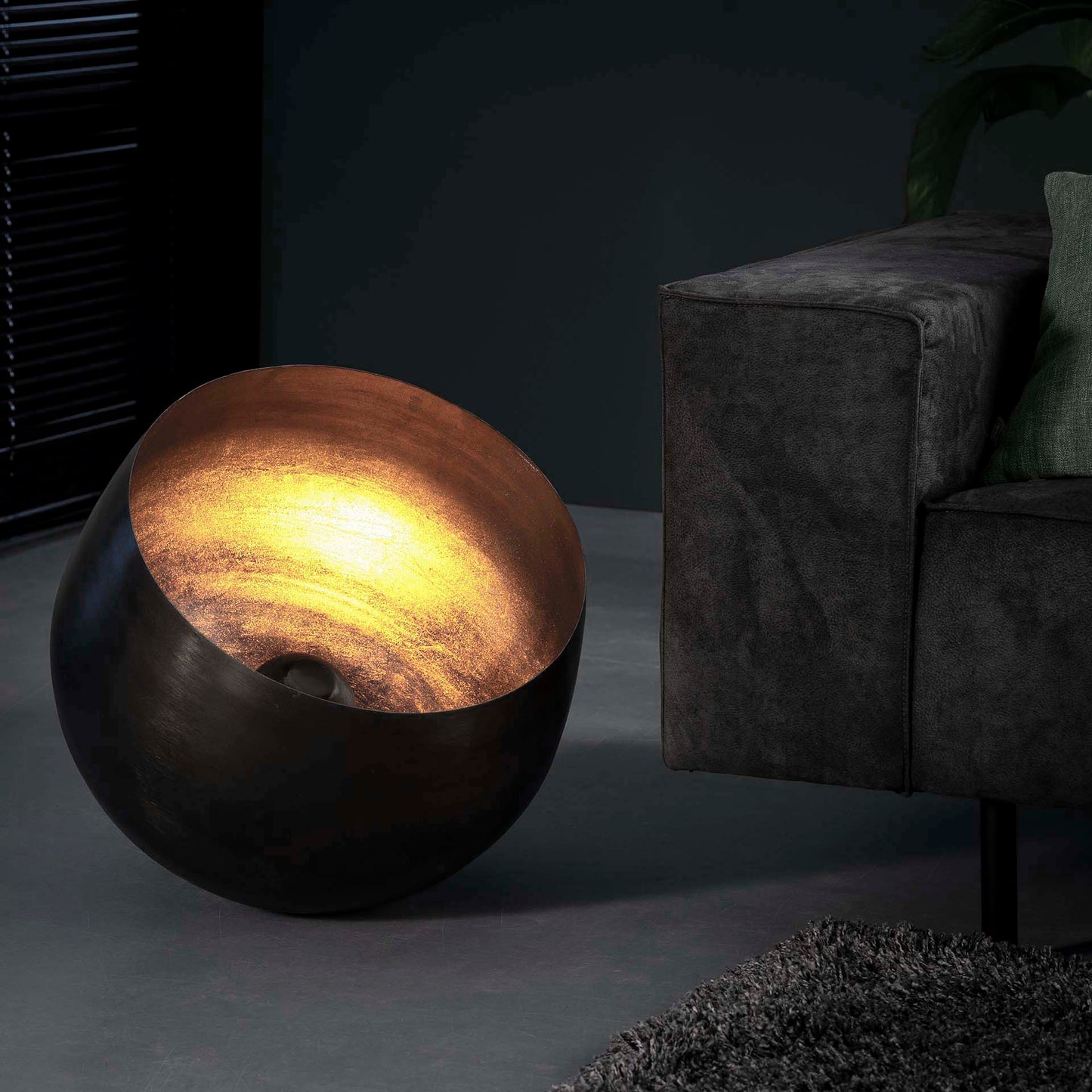 Lampe à poser panier 7686