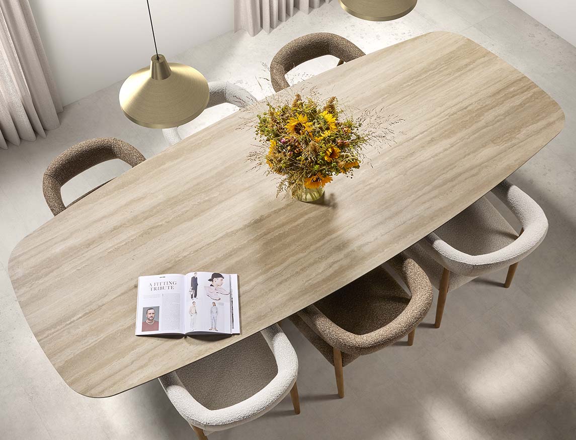 TABLE EN CERAMIQUE CERATA FIX