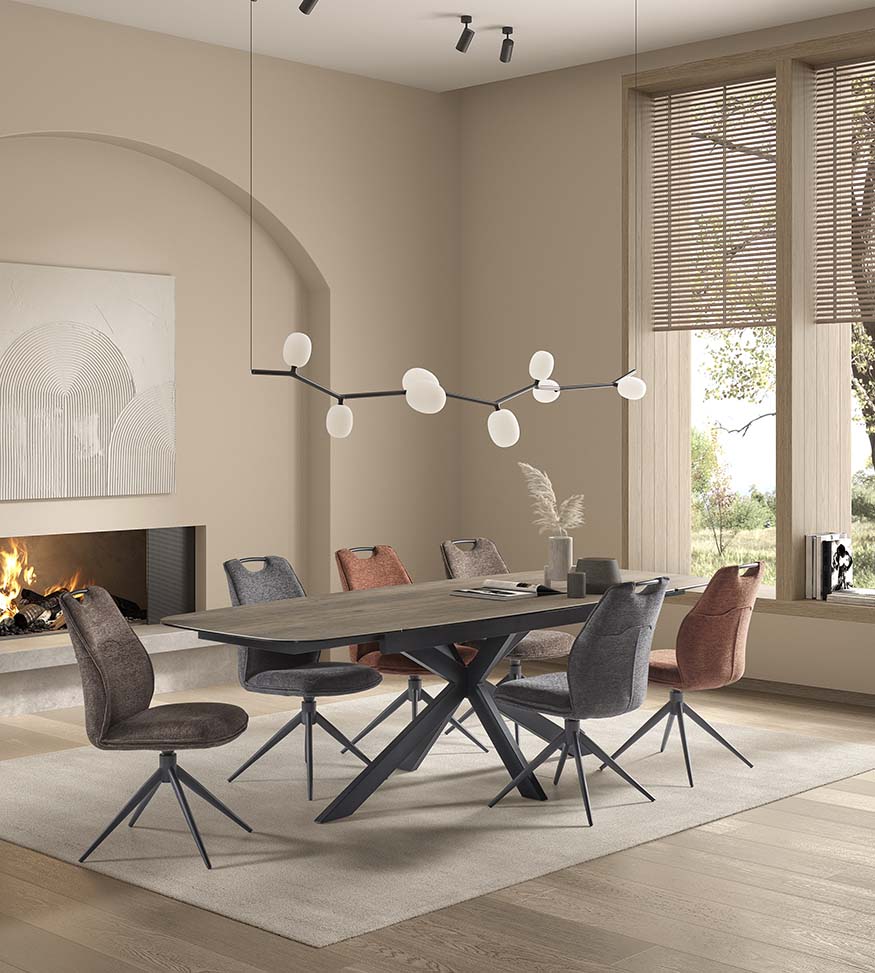 TABLE EN CERAMIQUE EXTENSIBLE CERATA RBT