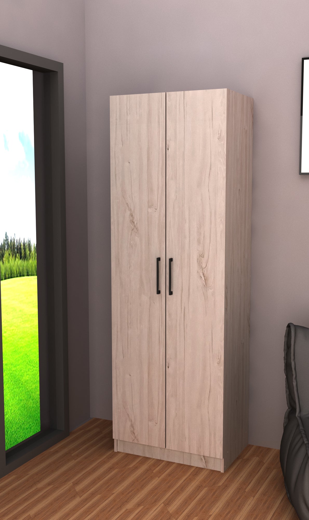Armoire de rangement White Oak