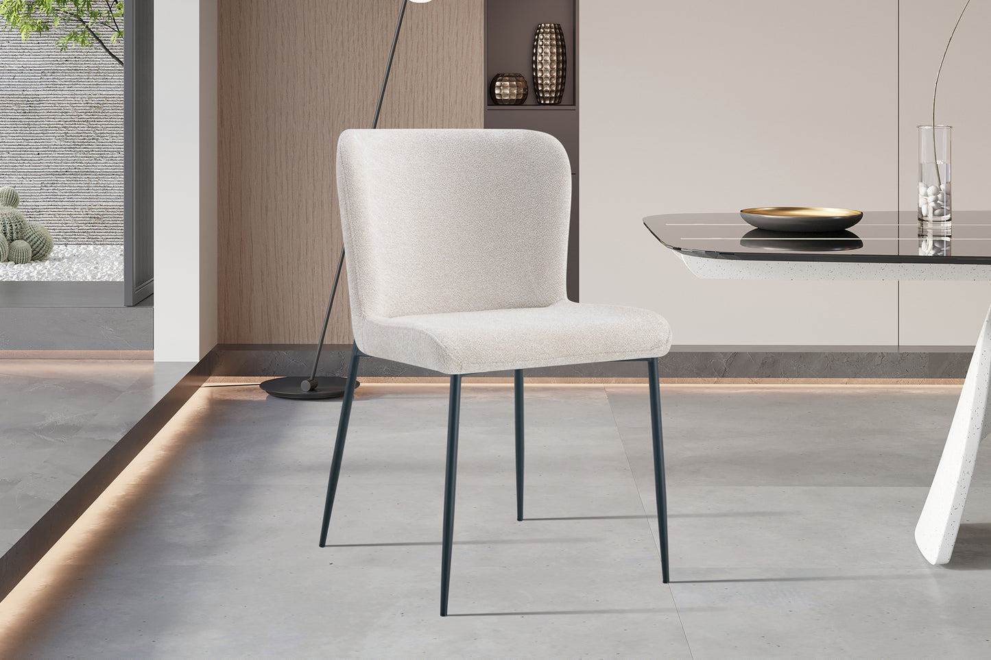 Chaise 'Lisa' Bouclé