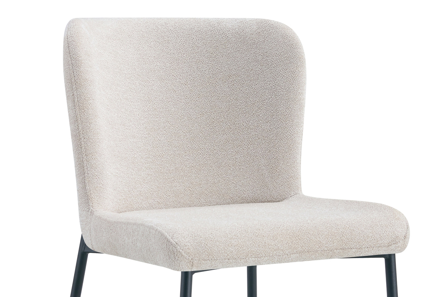 Chaise 'Lisa' Bouclé