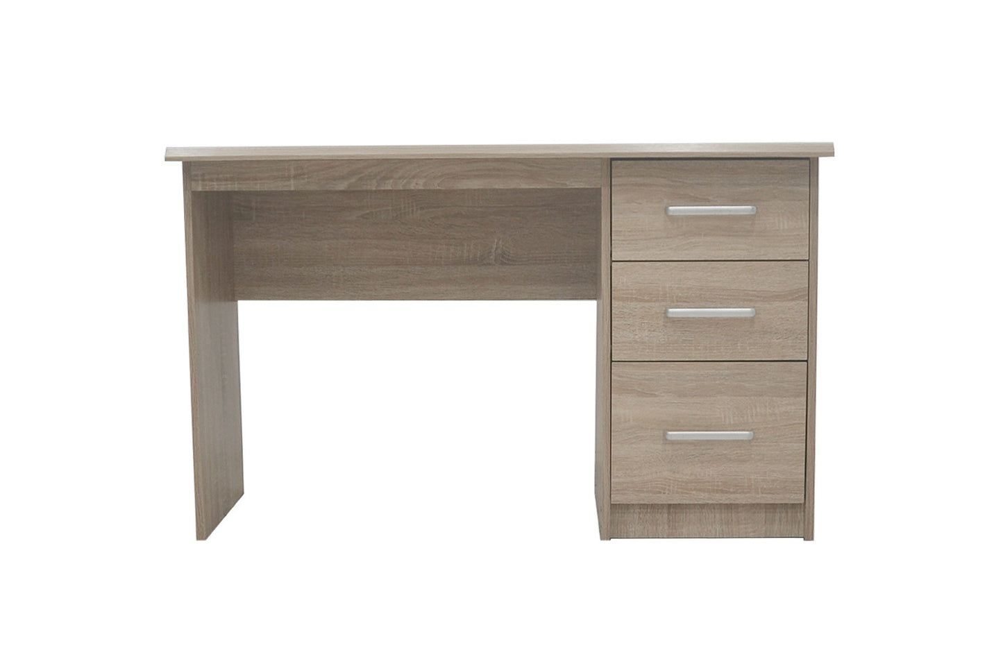 Bureau 'Mateo' 3 tiroirs Blanc