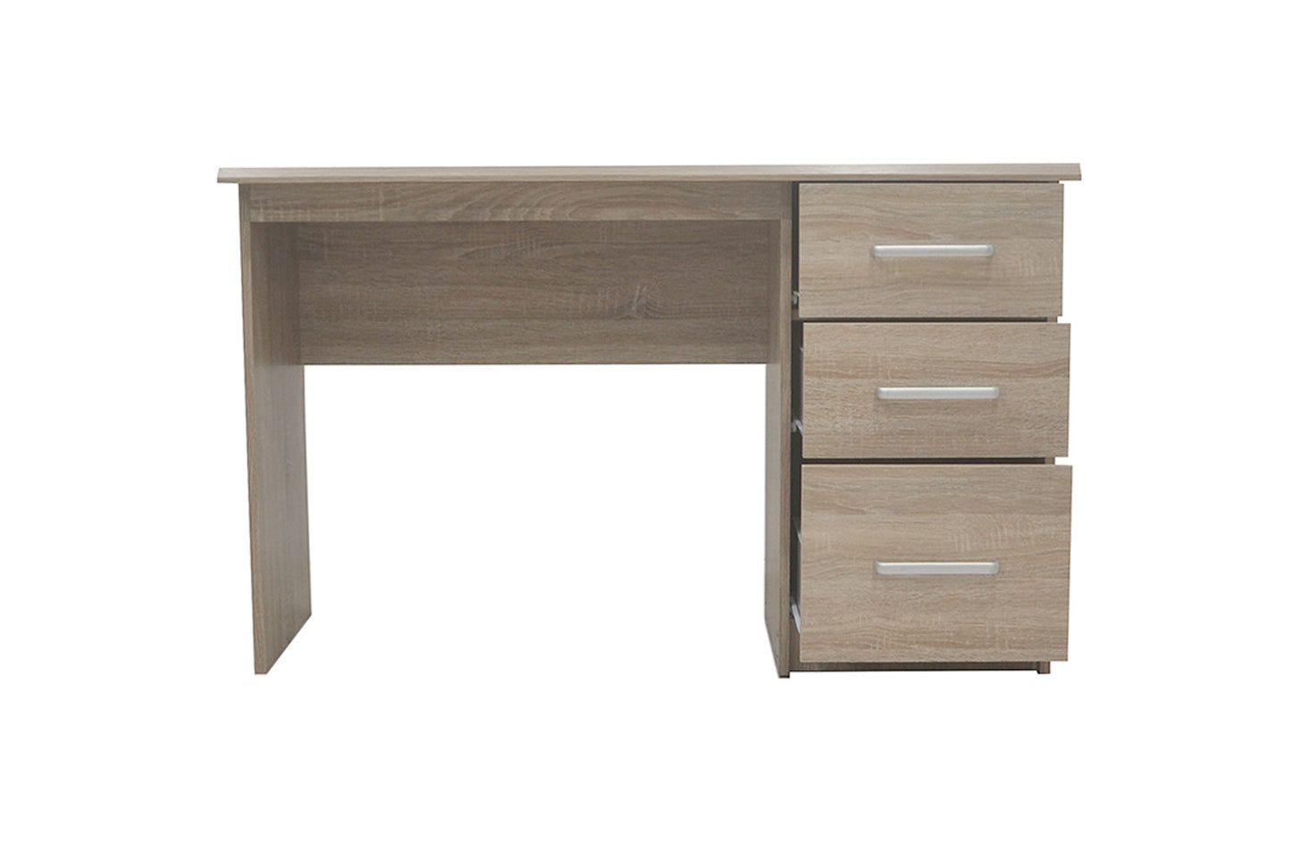 Bureau 'Mateo' 3 tiroirs Blanc