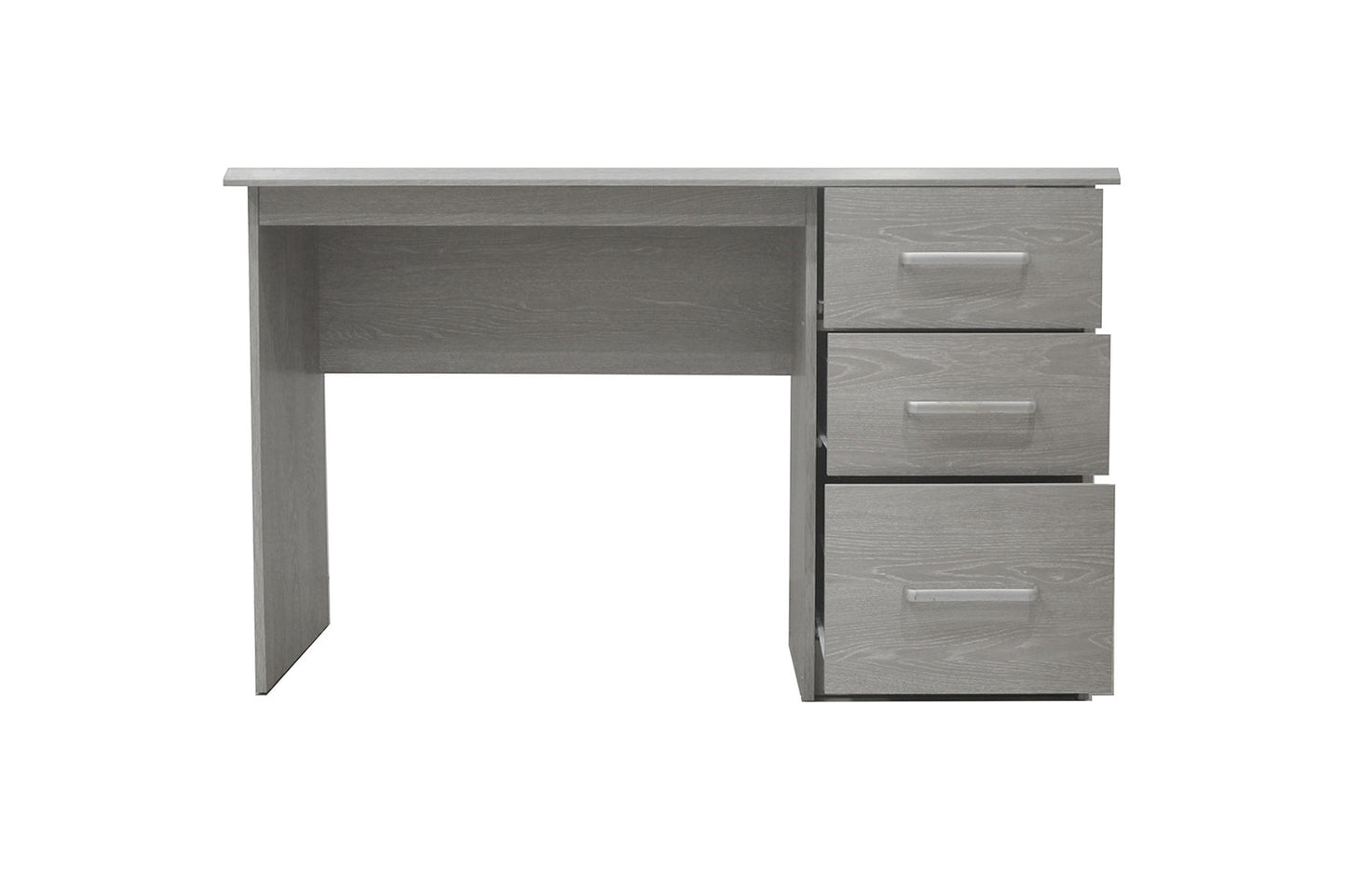 Bureau 'Mateo' 3 tiroirs Blanc