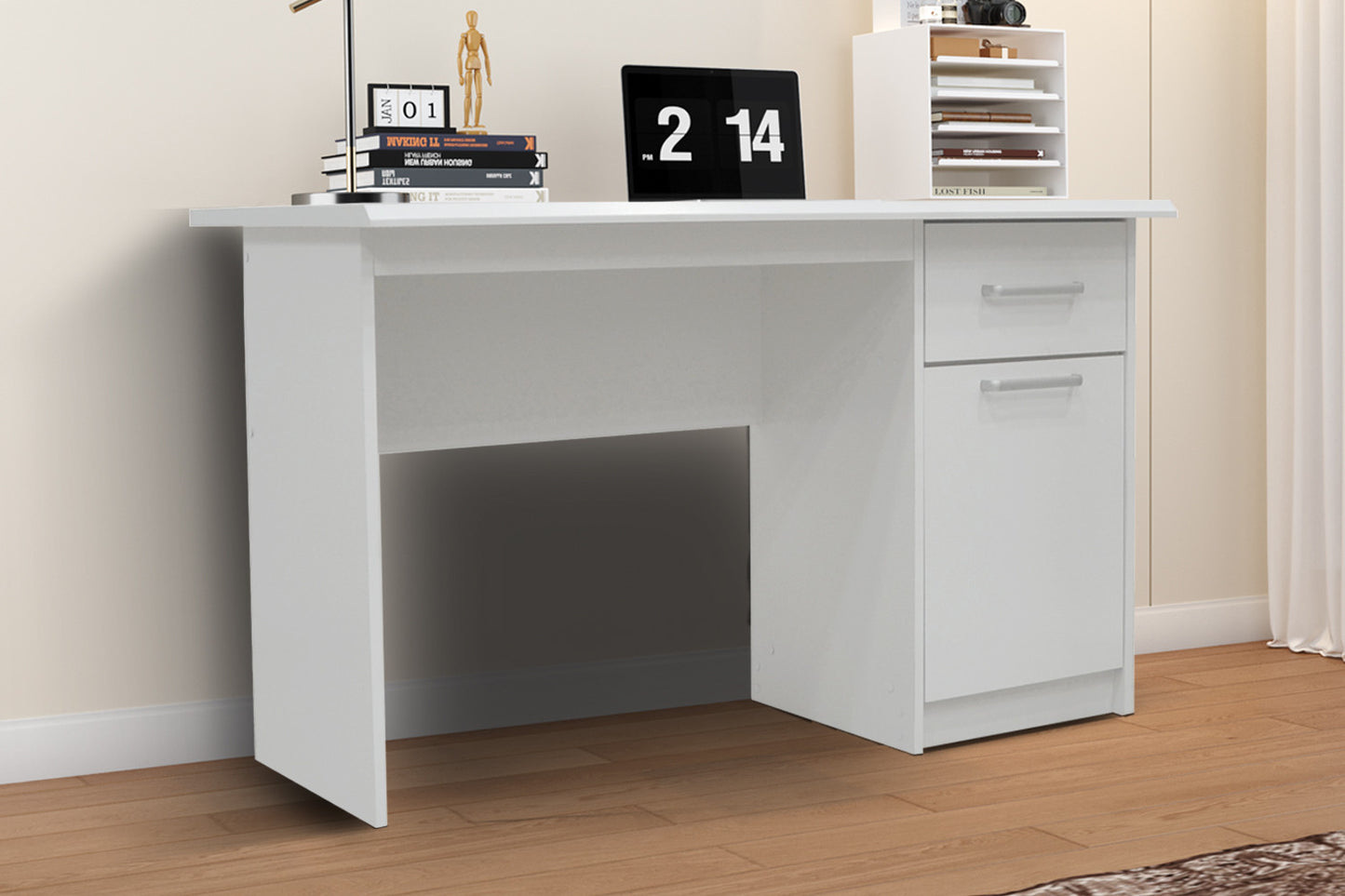 Bureau 'Milou' 1 tiroir 1 porte