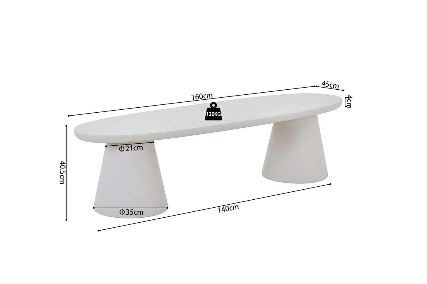 Meuble TV Tavira 160cm