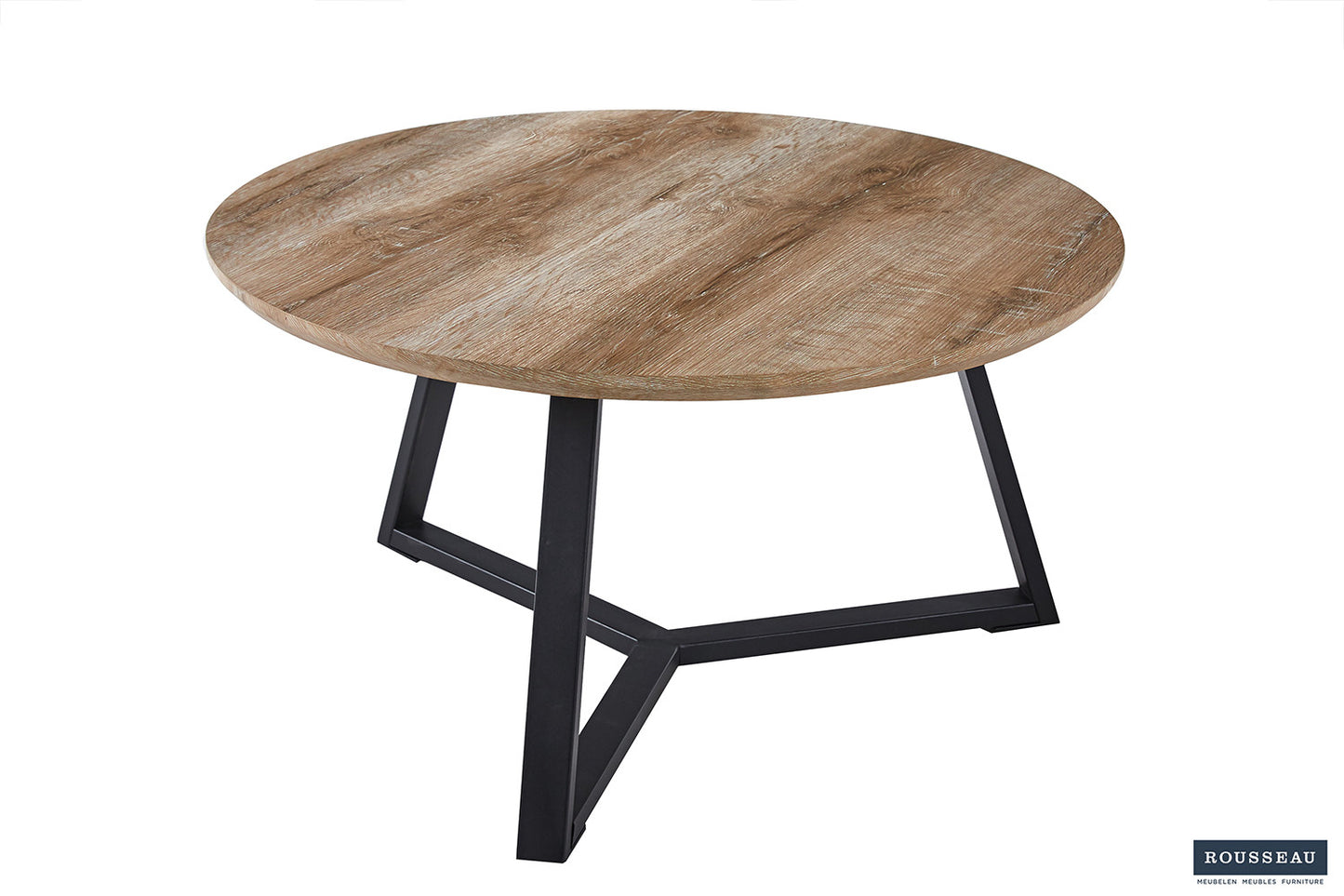 Table basse 'Paso 3' Décor Chêne Vieilli