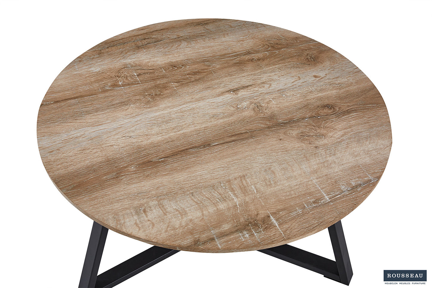 Table basse 'Paso 3' Décor Chêne Vieilli