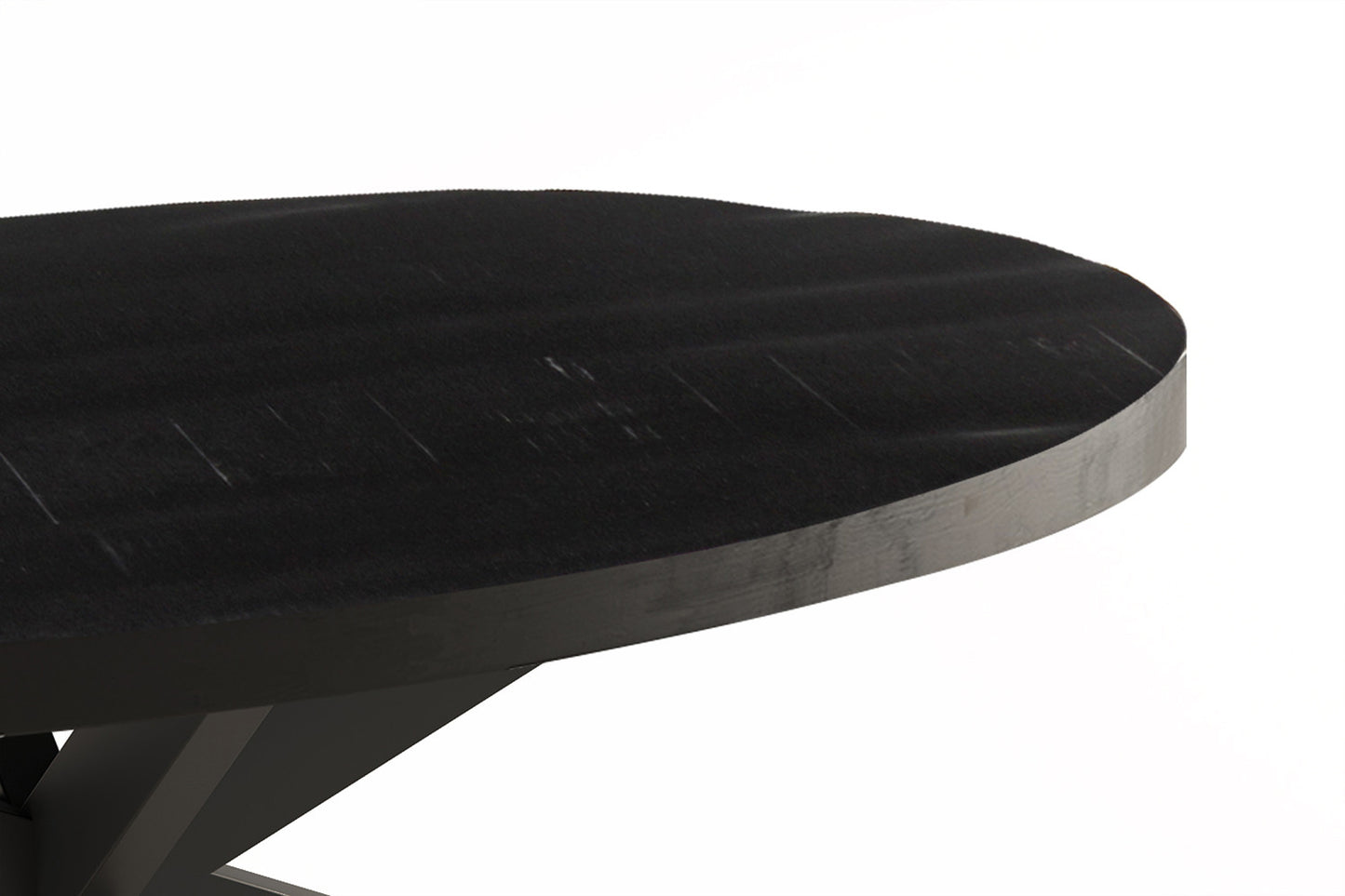 Table basse 'Madeira' Ovale Bois de Manguier