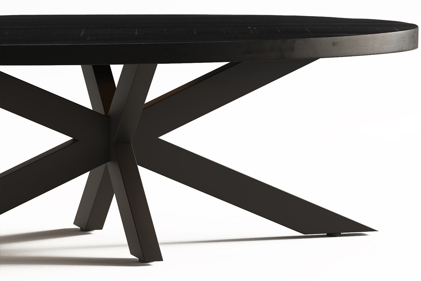 Table basse 'Madeira' Ovale Bois de Manguier