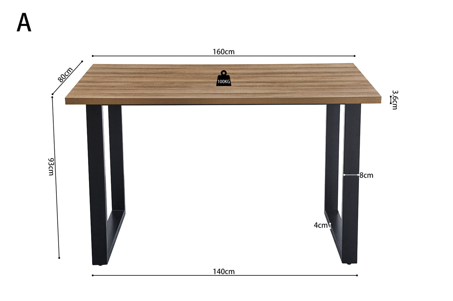 Table de comptoir 'Alexander'