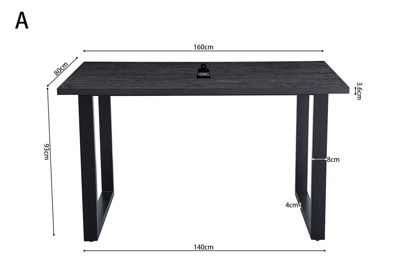 Table de comptoir 'Alexander'