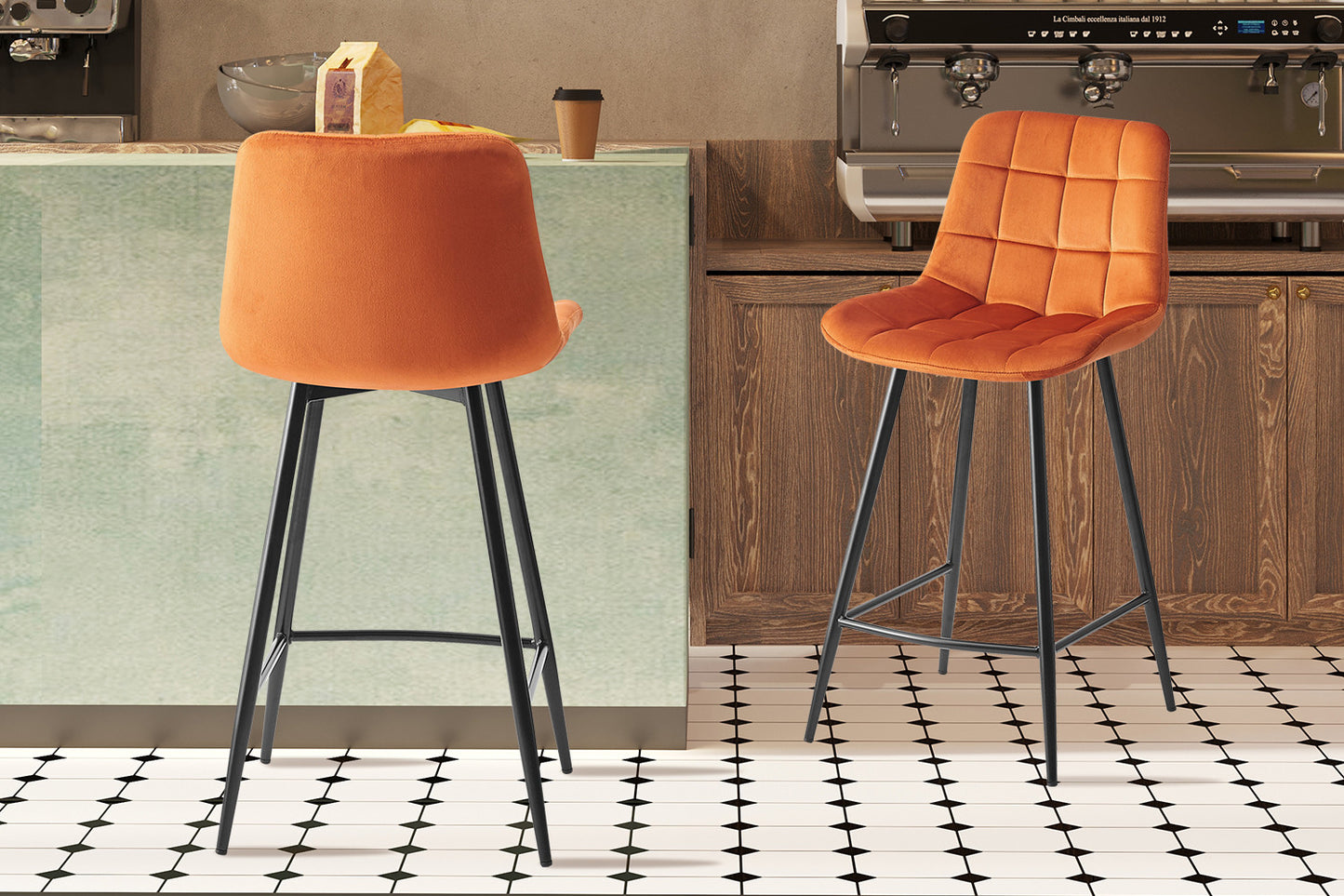 Chaise de comptoir 'Juta'