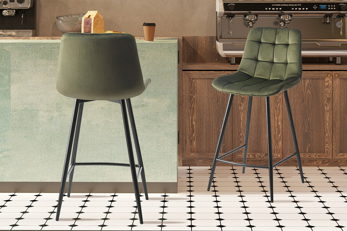 Chaise de comptoir 'Juta'