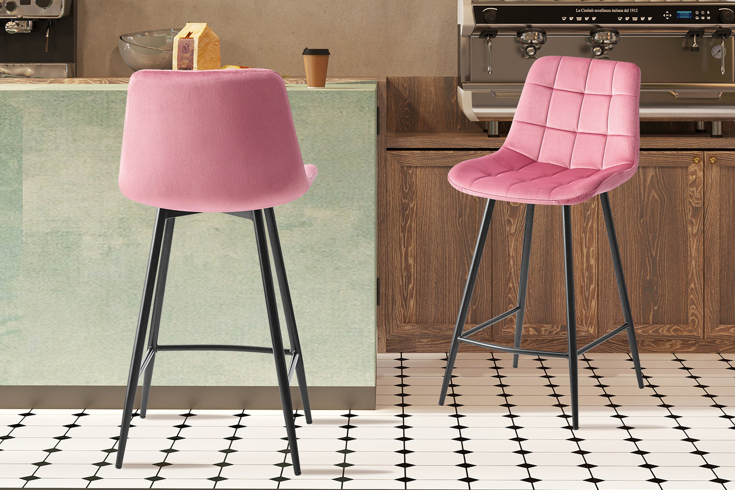 Chaise de comptoir 'Juta'