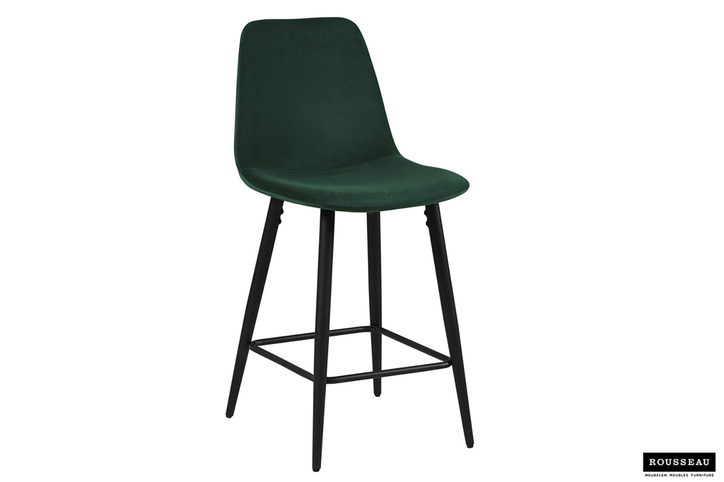 Chaise de Comptoir 'Boy' Velours