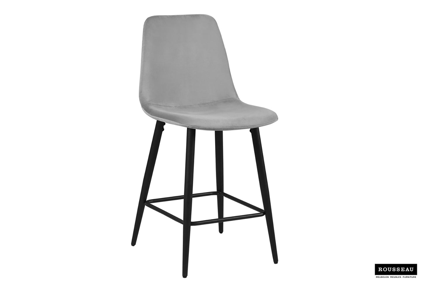 Chaise de Comptoir 'Boy' Velours