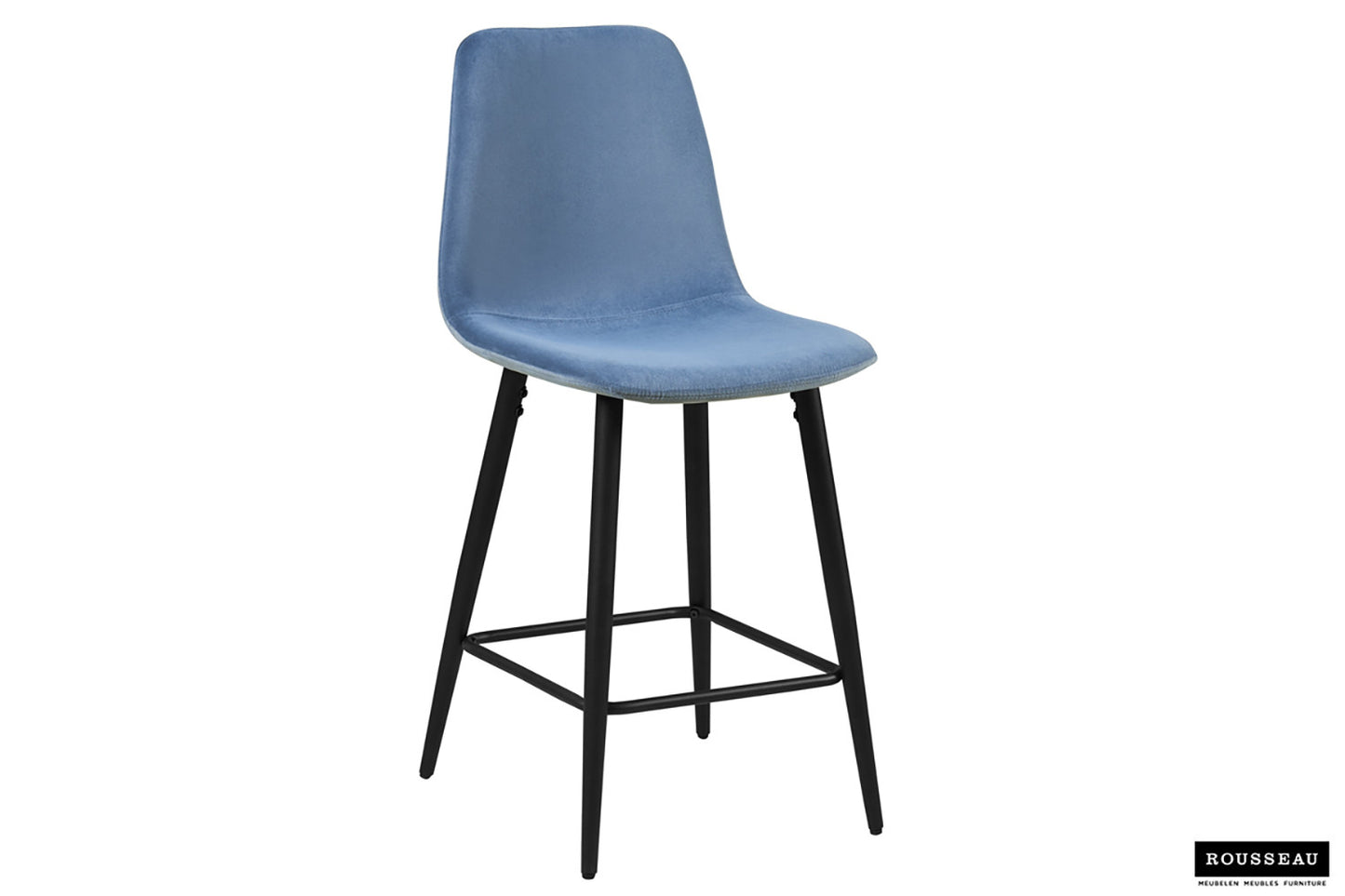 Chaise de Comptoir 'Boy' Velours