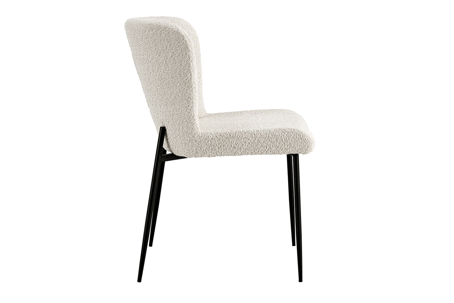 Chaise 'Lisa' Bouclé