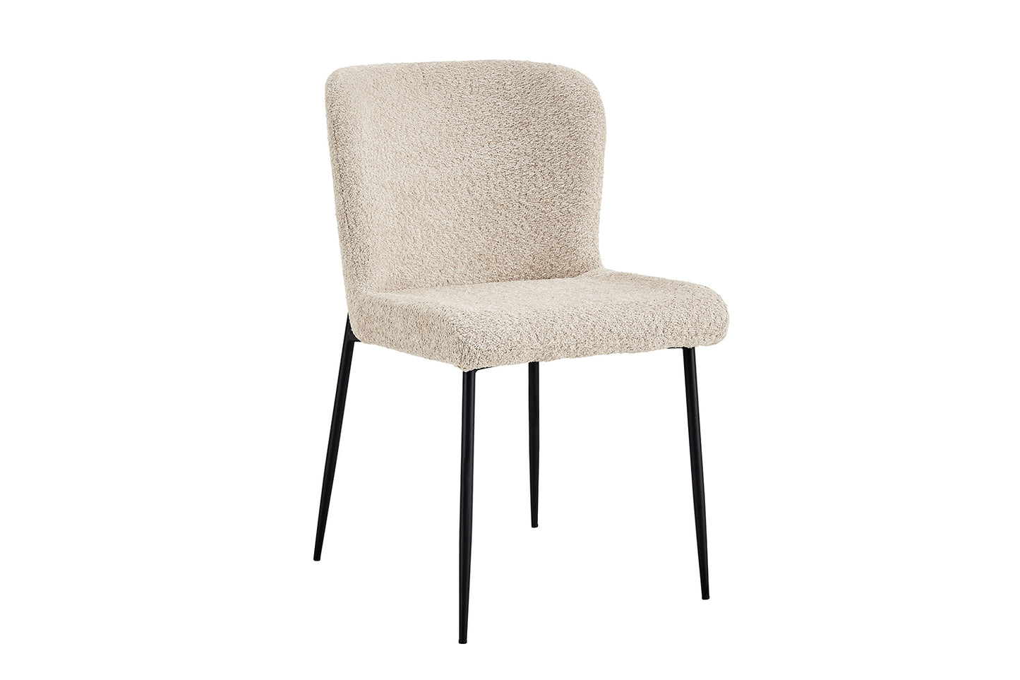 Chaise 'Lisa' Bouclé