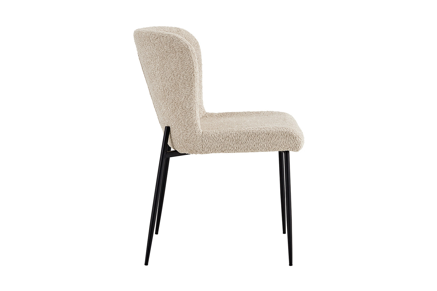Chaise 'Lisa' Bouclé