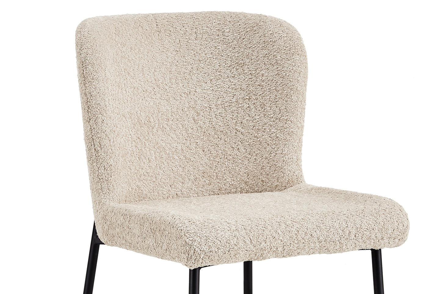 Chaise 'Lisa' Bouclé