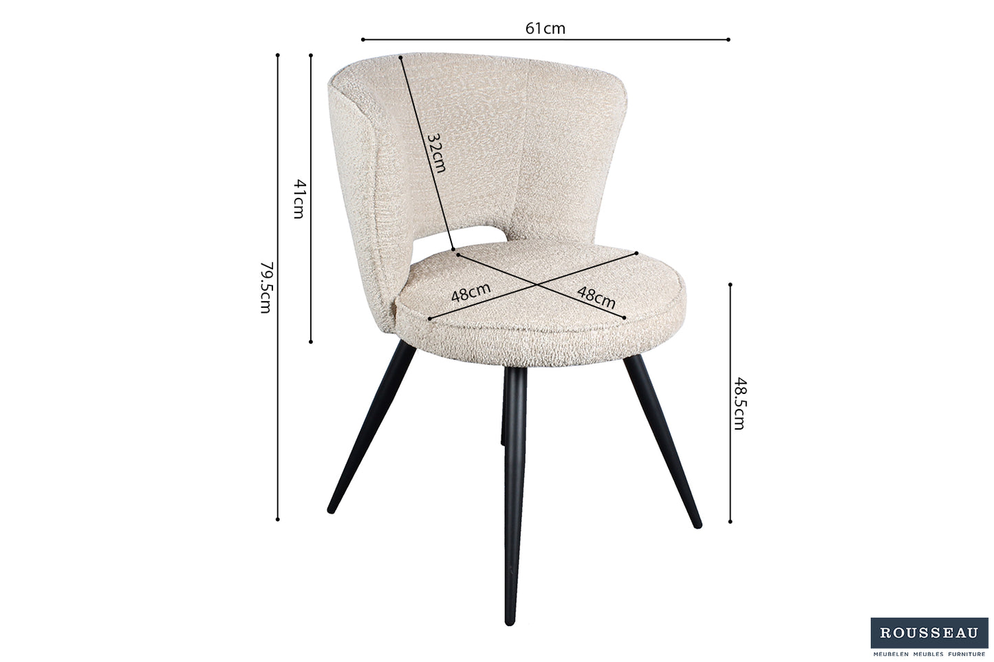 Chaise 'Lori'