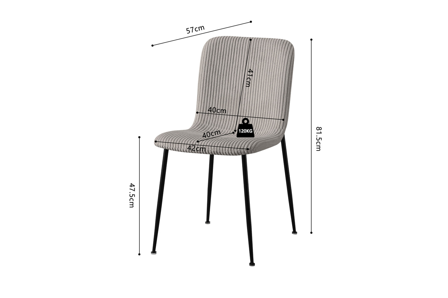 Chaise 'Alice'