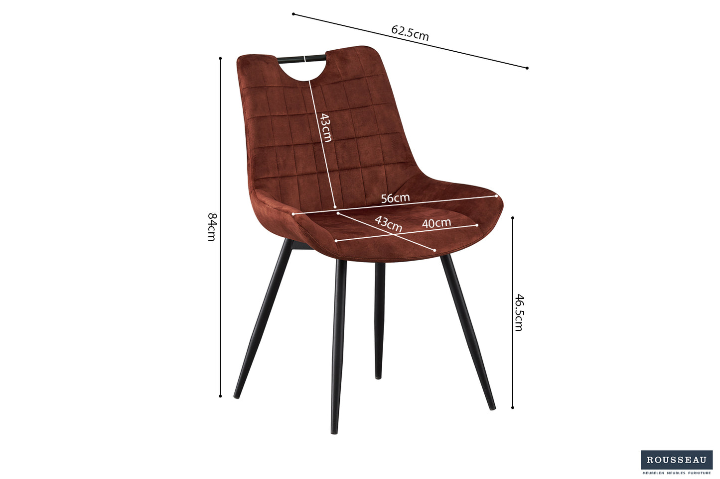 Chaise 'Nina'