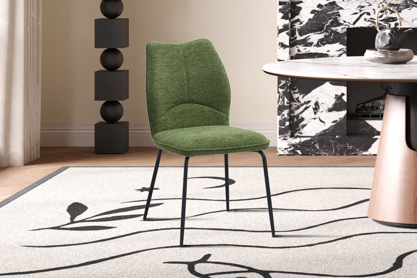Chaise 'Lara' Tissus