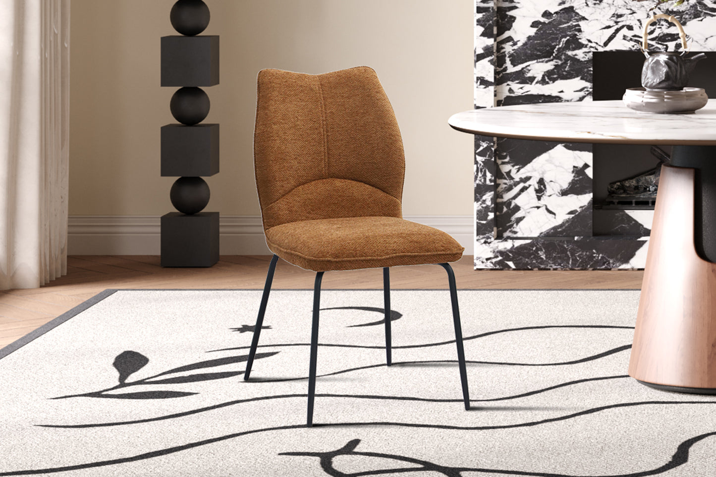 Chaise 'Lara' Tissus
