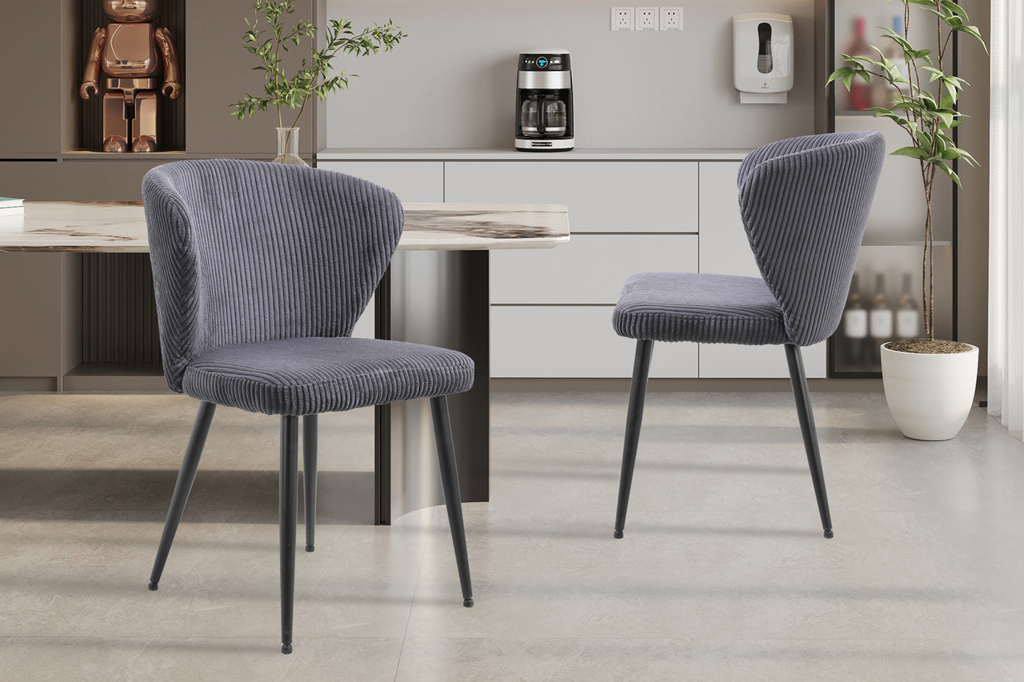 Chaise 'Tornado' Corduroy