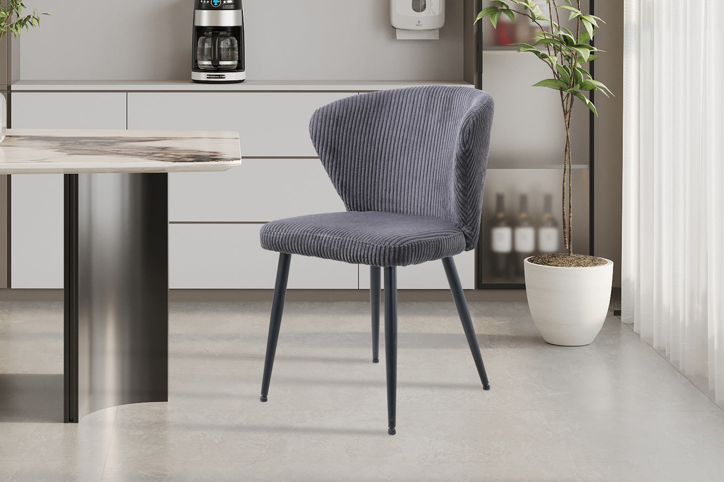 Chaise 'Tornado' Corduroy