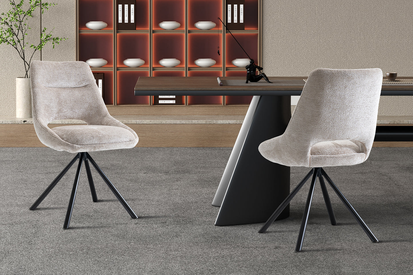Chaise 'Dante' Tissus