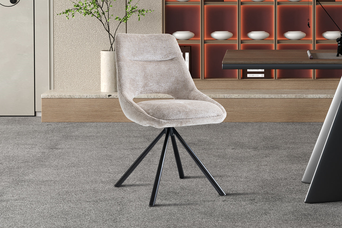 Chaise 'Dante' Tissus