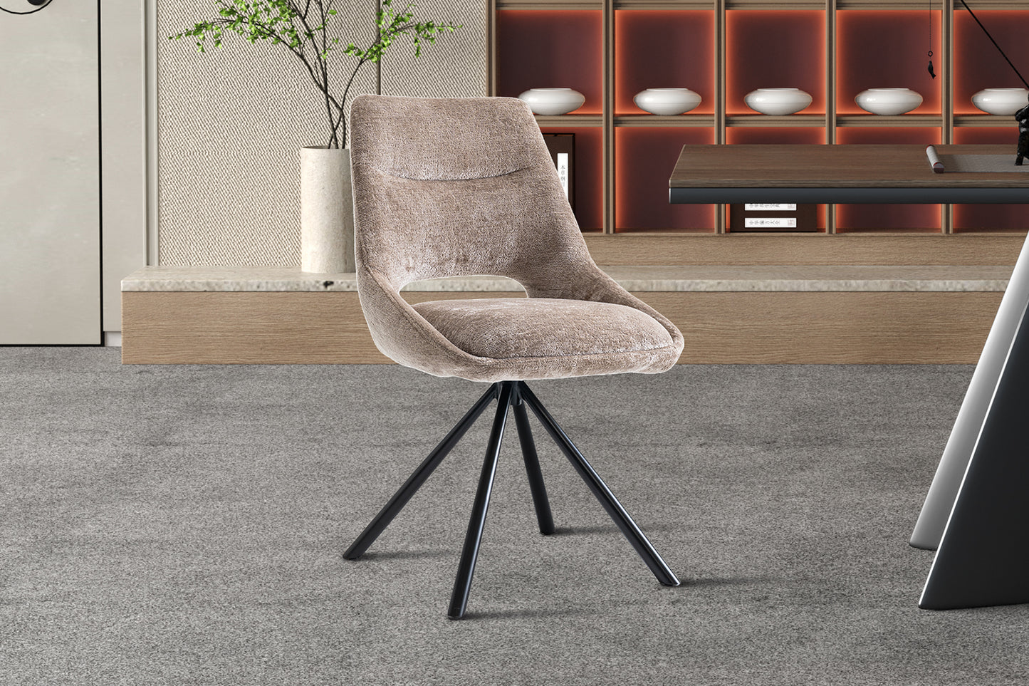Chaise 'Dante' Tissus