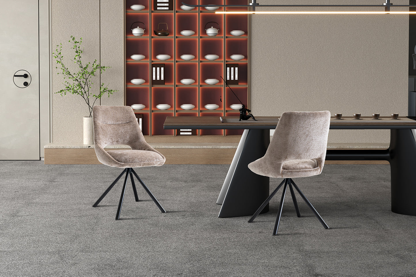 Chaise 'Dante' Tissus