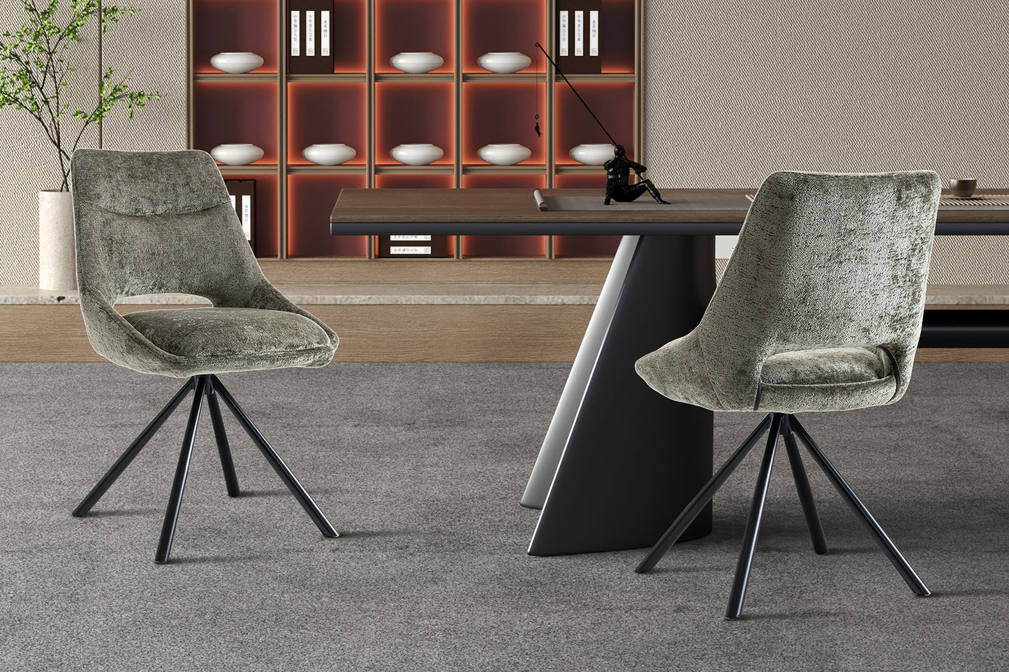 Chaise 'Dante' Tissus