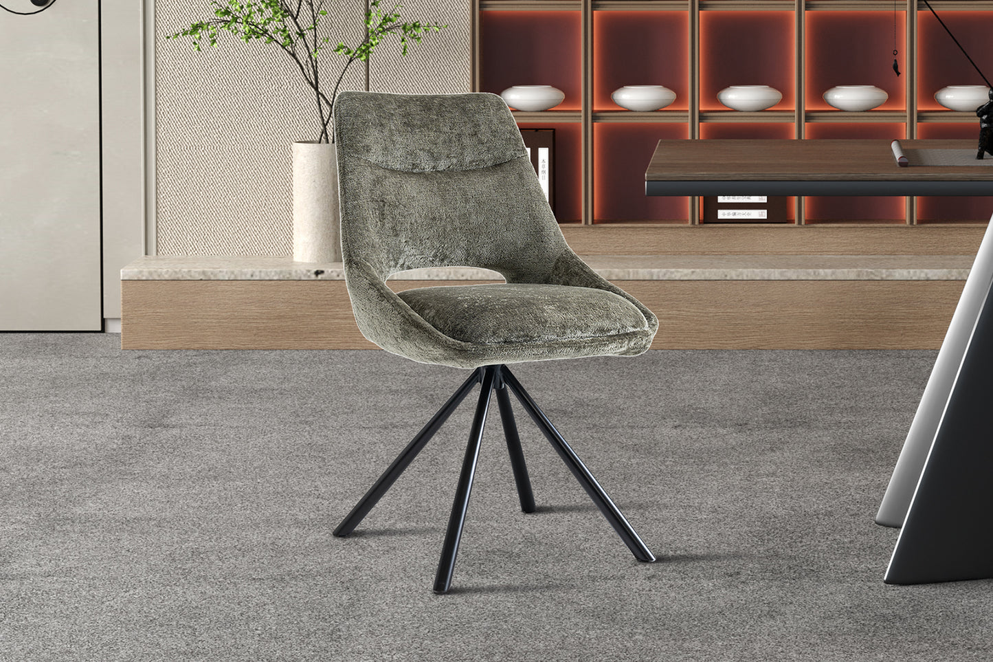 Chaise 'Dante' Tissus