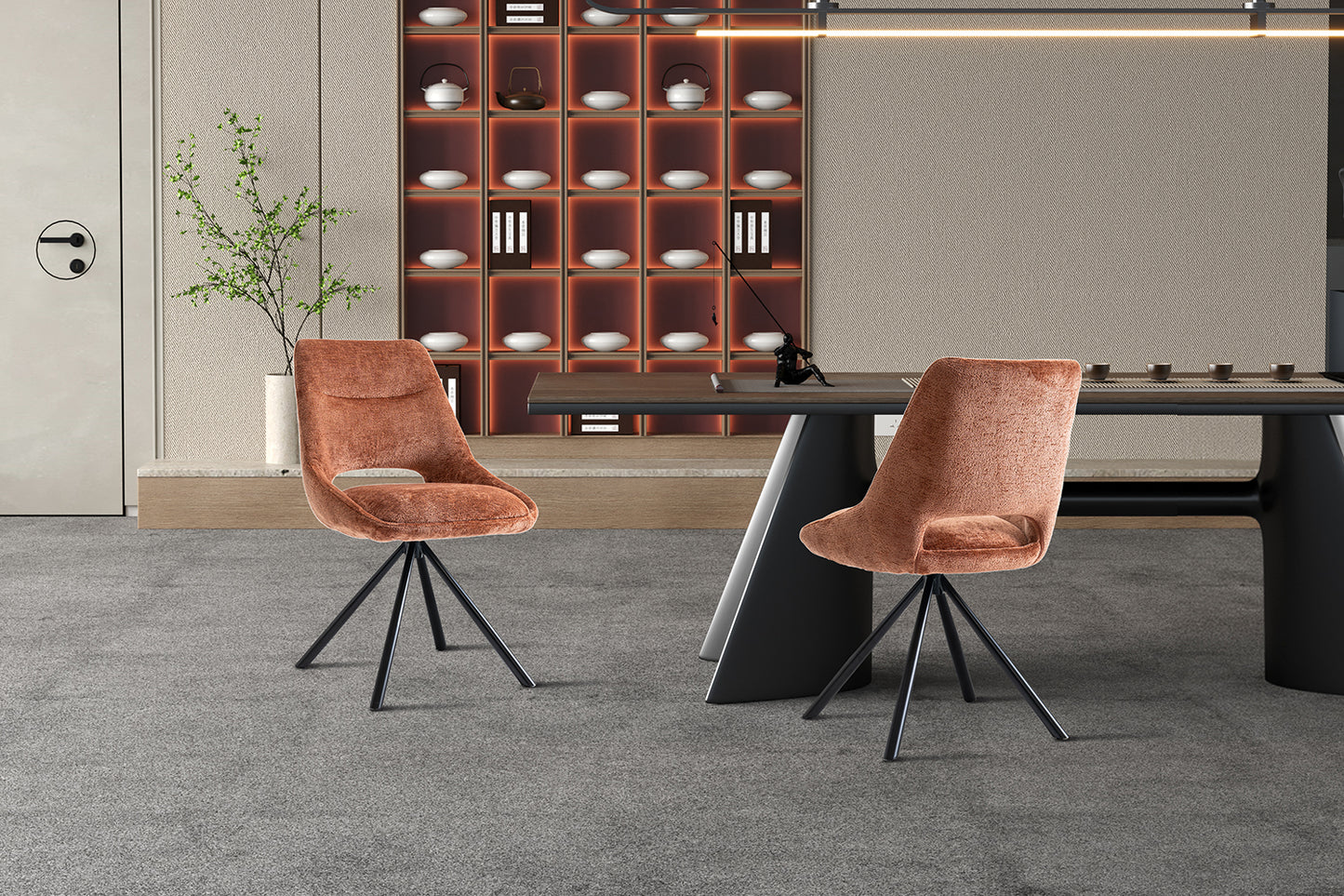 Chaise 'Dante' Tissus
