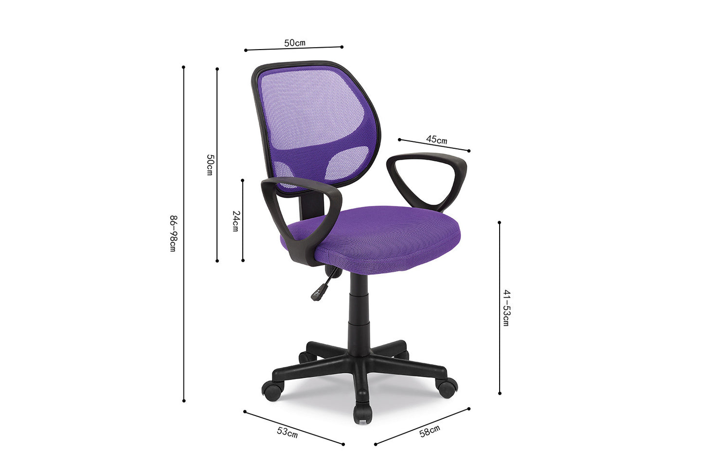 Chaise de bureau 'Hippa'
