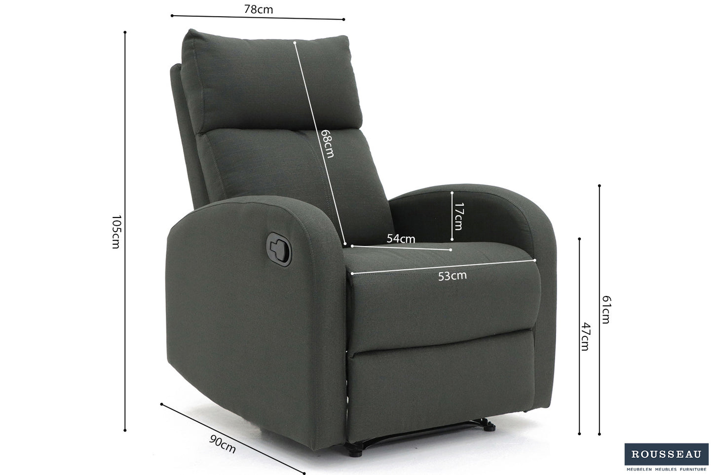 Fauteuil relax manuel FRANCE