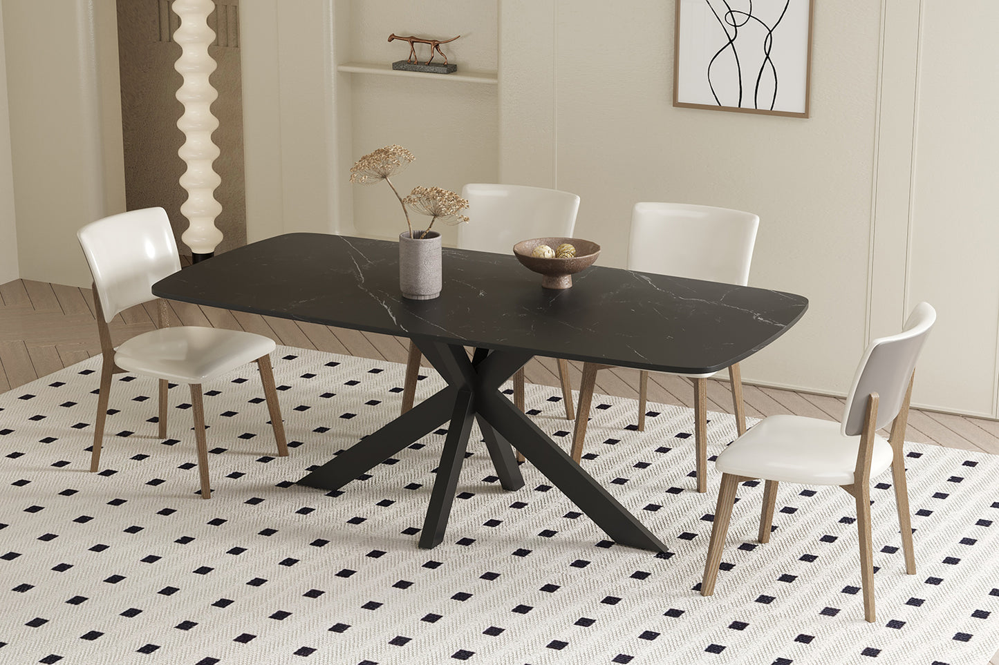 Table APOLLO 180cm Rectangle Ovale